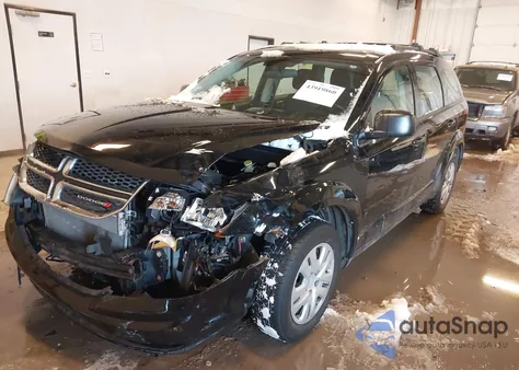 2016 Dodge Journey Cvp/Se Plus z USA, uszkodzony, nr VIN 3C4PDCAB7GT169871